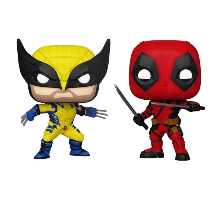 Deadpool & Wolverine POP! Marvel Vinyl Figure Deadpool / Wolverine 9 cm