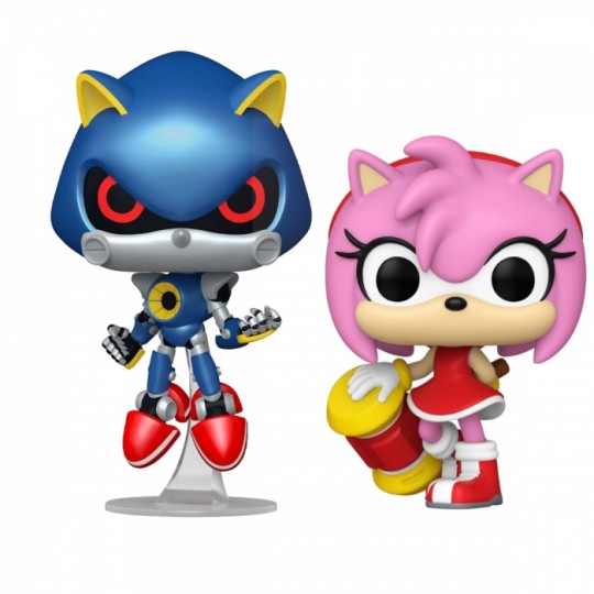 Sonic the Hedgehog POP! Games Vinyl Figure Amy Rose / Metal Sonic 9 cm