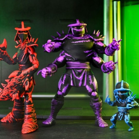 Teenage Mutant Ninja Turtles (Mirage Comics) Action Figures Shredder Clones Box Set 18 cm