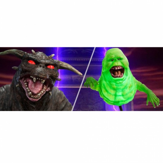 Ghostbusters Statue 1/8 Slimer (DX) + Zuul (DX) Deluxe Version Twin Pack Set 12 cm
