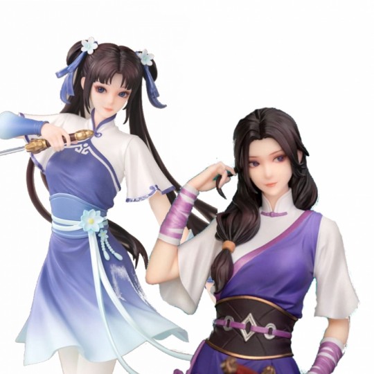 Original Character 1/10 Gift+ Moonlight Heroine: Lin Yueru / Lotus Fairy: Zhao Ling'er 18-17 cm