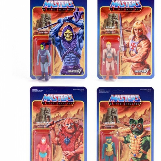 Masters of the Universe ReAction Action Figures 10 cm Wave 1