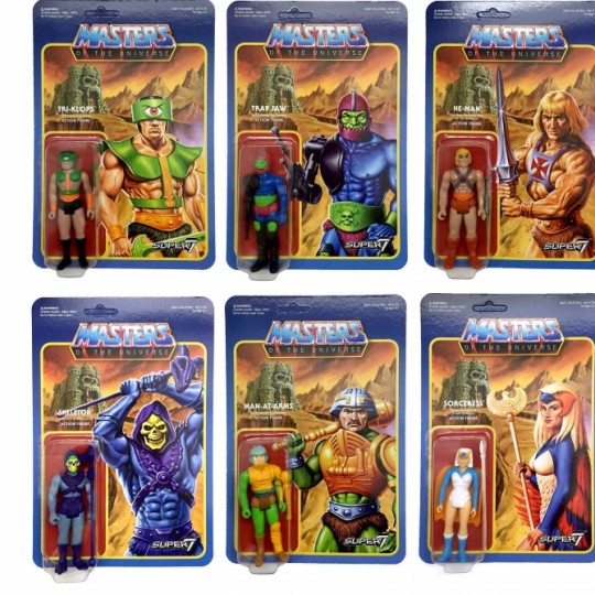Masters of the Universe ReAction Action Figures 10 cm Wave 2