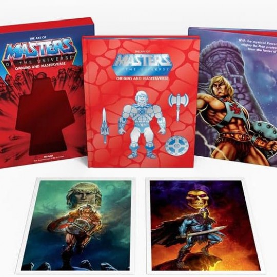 Masters of the Universe Art Book Origins and Masterverse Deluxe Edition