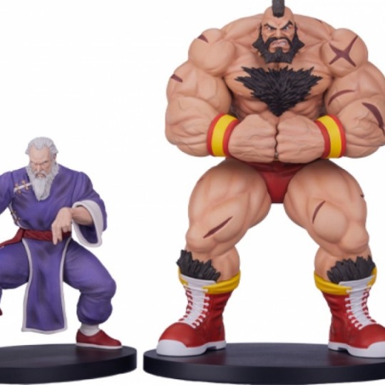 Street Fighter: Zangief & Gen 1:10 Scale Statue Set