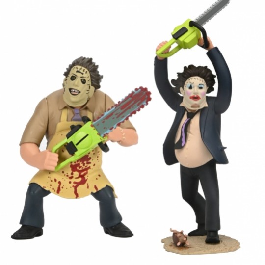 Texas Chainsaw Massacre Toony Terrors Action Figure 50th Anniversary Leatherface (Bloody) 15 cm