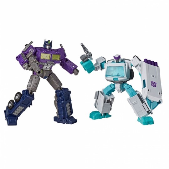 Transformers Generations Selects Action Figure 2-Pack Shattered Glass Optimus Prime & Ratchet