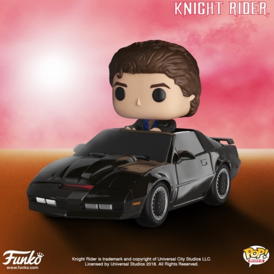 Knight Rider POP! Rides Vinyl Figure KITT & Michael Knight 15 cm