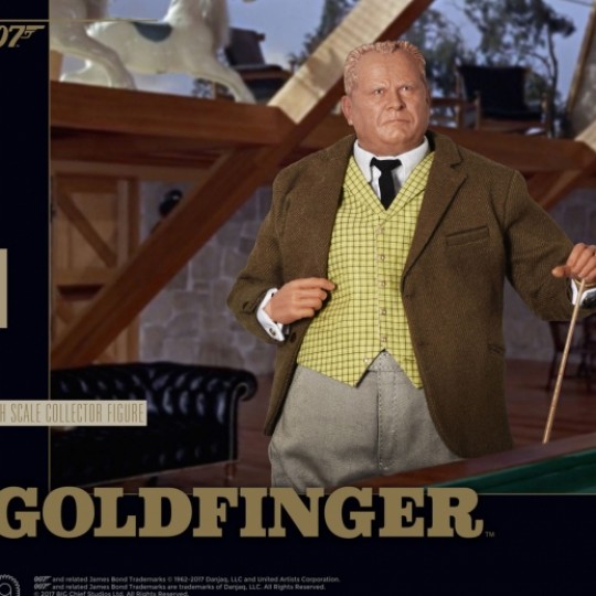 James Bond Goldfinger Collector Figure Series Action Figure 1/6 Auric Goldfinger 30 cm