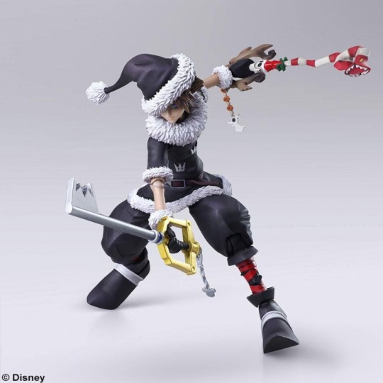 Kingdom Hearts II Bring Arts Action Figure Sora Christmas Town Ver. 21 cm