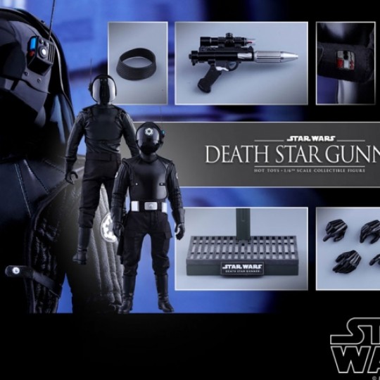 Hot Toys Star Wars Episode IV Movie Masterpiece Action Figure 1/6 Death Star Gunner 30 cm
