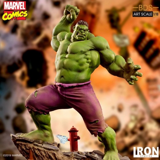 Marvel Comics Battle Diorama Series Art Scale Statue 1/10 Hulk 29 cm