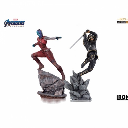 Avengers Endgame Battle Diorama Series Art Scale Statue 1/10 Nebula / Ronin 23 cm