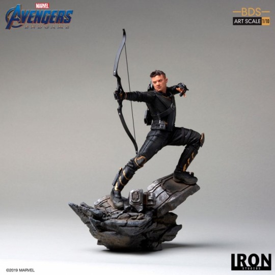 Avengers Endgame Battle Diorama Series Art Scale Statue 1/10 Hawkeye 25 cm