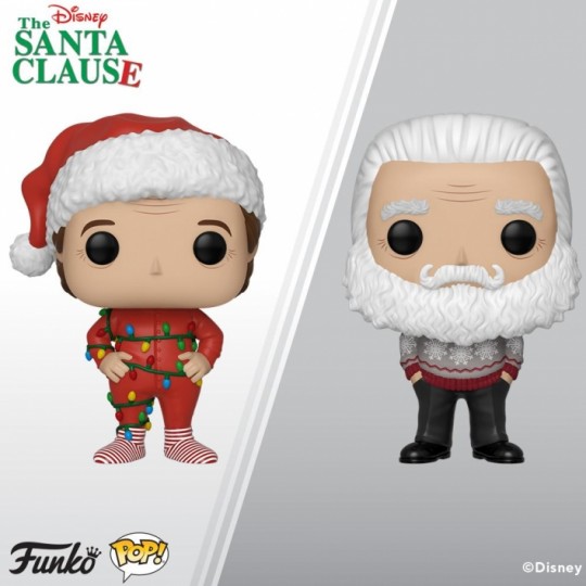 The Santa Clause POP! Disney Vinyl Figure Santa / Santa w/Lights  9 cm