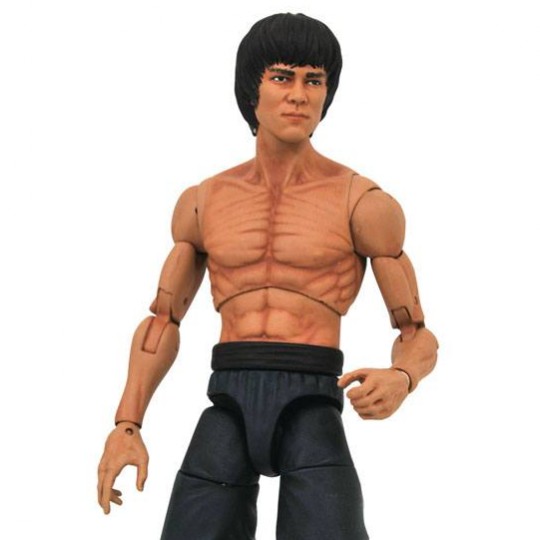 Bruce Lee Select Action Figure Bruce Lee Shirtless 18 cm