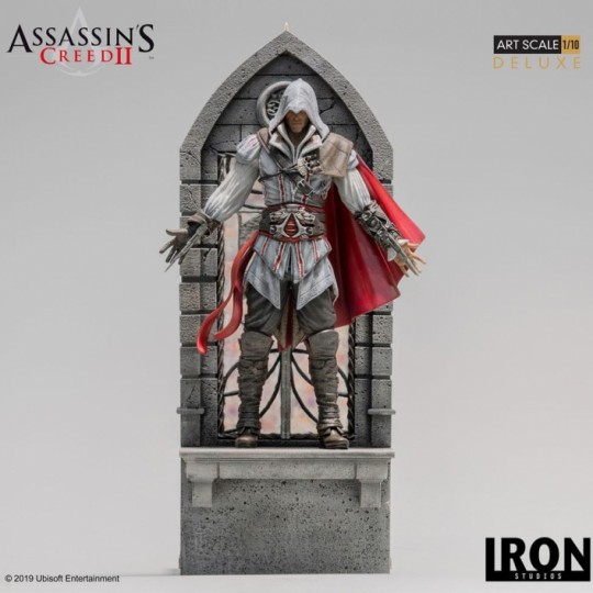 Assassin's Creed II Art Scale Statue 1/10 Ezio Auditore Deluxe 31 cm