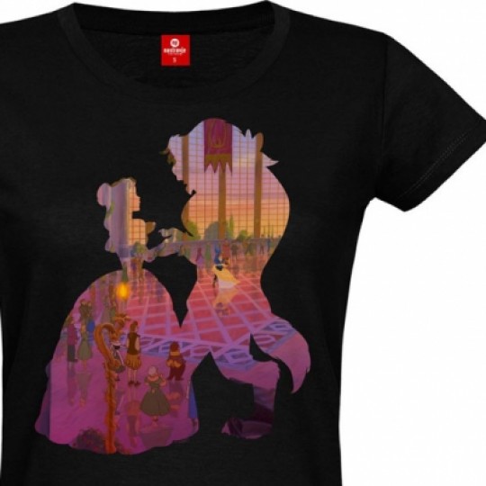 Beauty and the Beast Ladies T-Shirt The Ball Girl