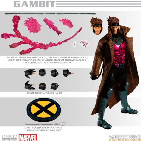 Marvel Action Figure 1/12 Gambit 17 cm