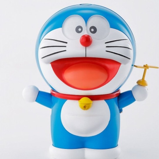 Doraemon Chogokin Mini Figure Guru-Guru Doraemon 13 cm