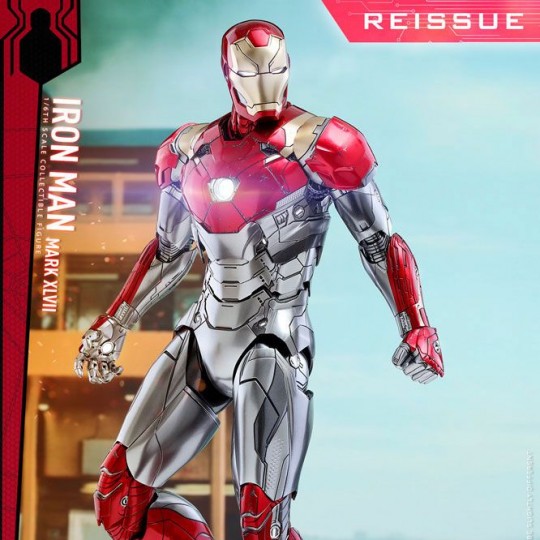 Hot Toys Spider-Man Homecoming Diecast Action Figure 1/6 Iron Man Mark XLVII 32 cm REISSUE