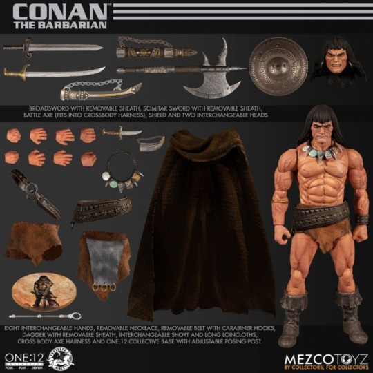 Conan the Barbarian Action Figure 1/12 Conan 17 cm
