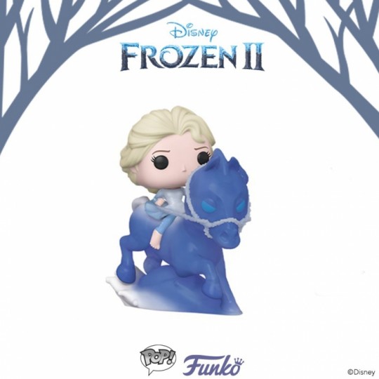Frozen 2 POP! Rides Vinyl Figure Elsa Riding Nokk 18 cm