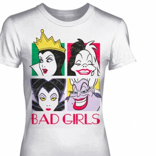 Disney Ladies T-Shirt Bad Girls