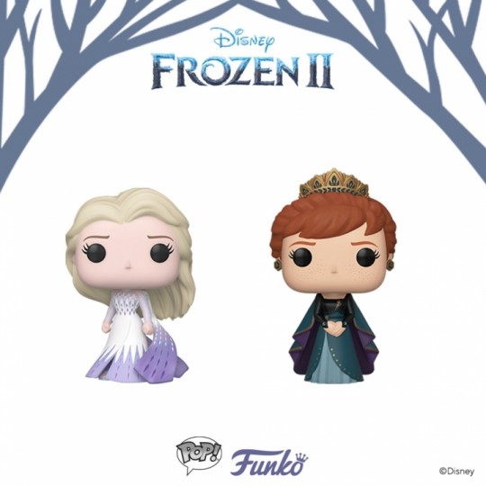 Frozen 2 POP! Disney Vinyl Figure Elsa / Anna (Epilogue) 9 cm