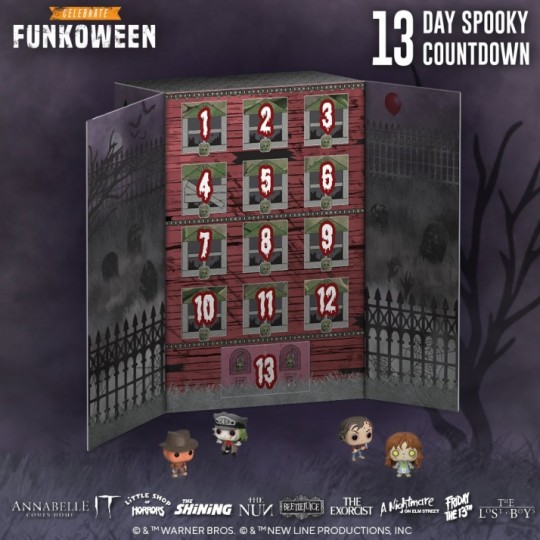 13 Day Spooky Countdown Pocket POP! Advent Calendar