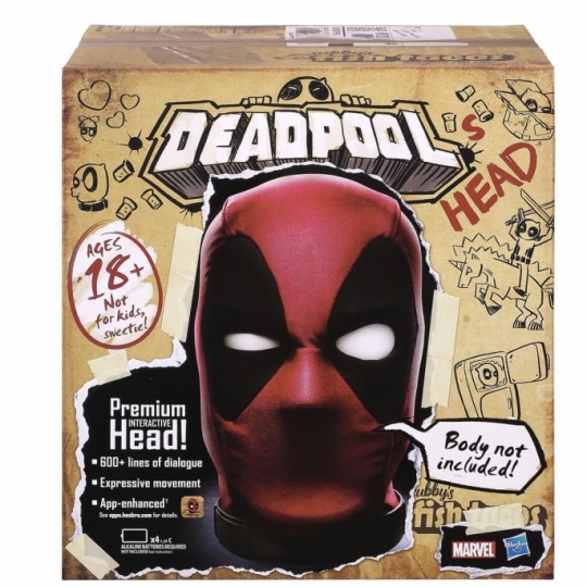 Marvel Legends Premium Interactive Head Deadpool's Head 1/1
