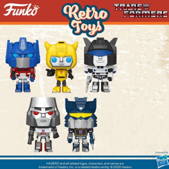 Retro Toys POP! Transformers Vinyl Figure 9 cm