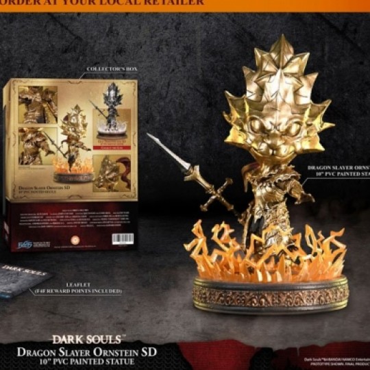 Dark Souls PVC SD Statue Dragon Slayer Ornstein 24 cm