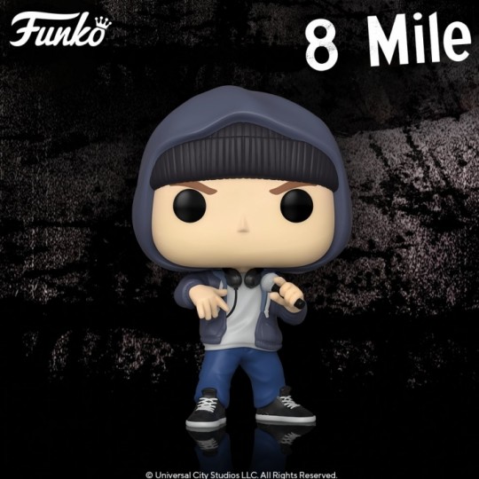 8 Mile POP! Movies Vinyl Figure Eminem B-Rabbit 9 cm