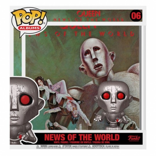 Queen POP! Albums Vinyl Figure News of the World 9 cm