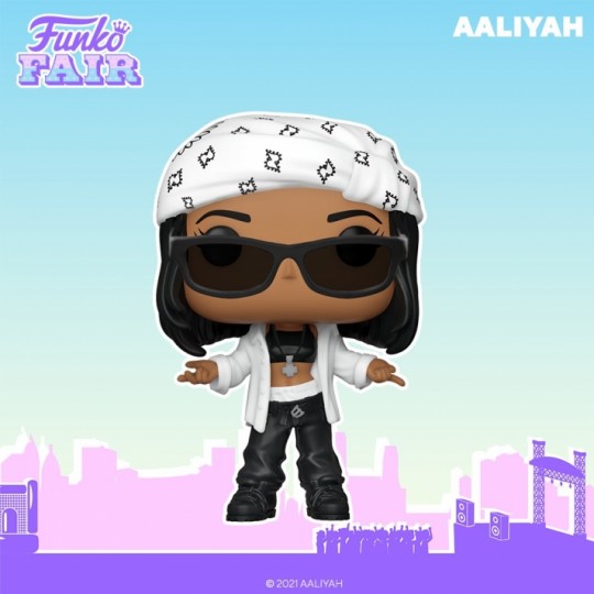 Aaliyah POP! Rocks Vinyl Figure Aaliyah 9 cm