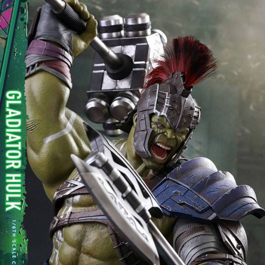 Hot Toys Thor Ragnarok Movie Masterpiece Action Figure 1/6 Gladiator Hulk 42 cm