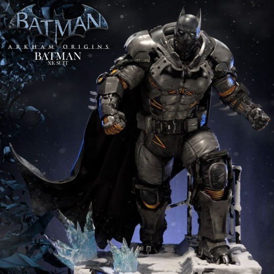 Batman Arkham Origins Cold Cold Heart Statue Batman XE Suit 79 cm