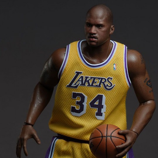 NBA Collection Real Masterpiece Action Figure 1/6 Shaquille O'Neal 37 cm