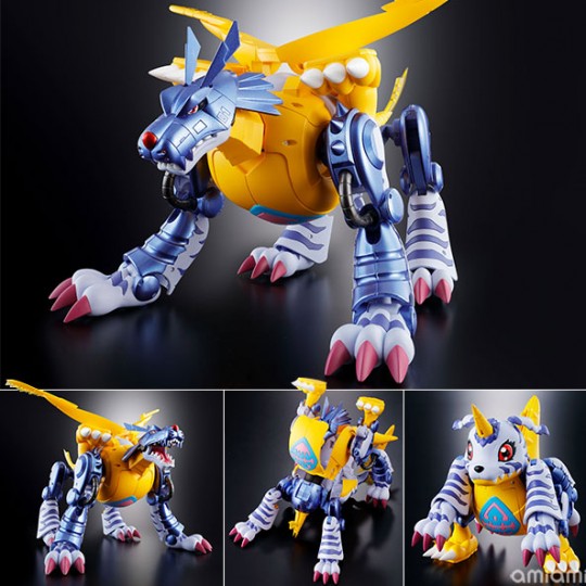 Digimon Adventure Digivolving Spirits 02 Metal Garurumon 15 cm
