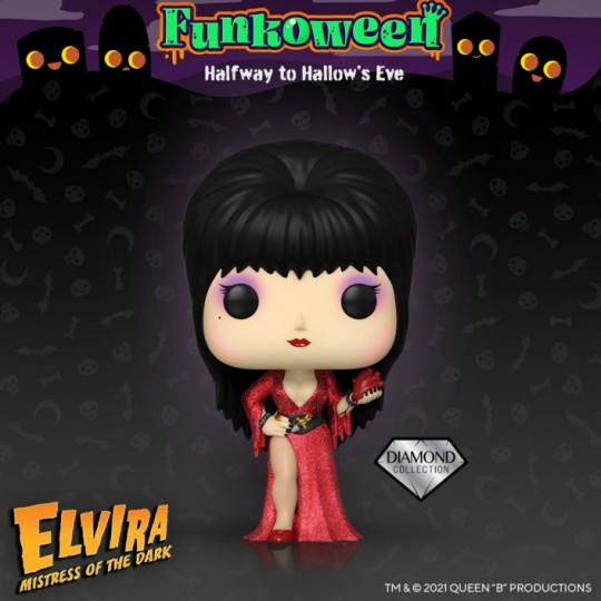 Elvira POP! Ad Icons Vinyl Figure Elvira 40th Anniversary 9 cm