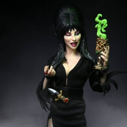 Elvira,Mistress of the Dark Clothed Action Figure 20 cm