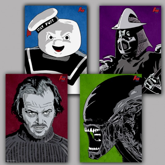 Pops Collection Villains su Forex A4 by Manthomex