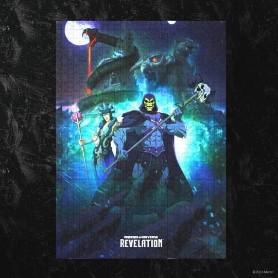 Masters of the Universe: Revelation Jigsaw Puzzle Skeletor and Evil-Lyn (1000 pieces)