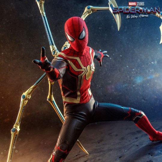Spider-Man: Far From Home Movie Masterpiece Action Figure 1/6 Spider-Man (Integrated Suit) 29 cm