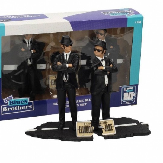 Blues Brothers Movie Icons Statue 2-Pack Jake & Elwood 18 cm