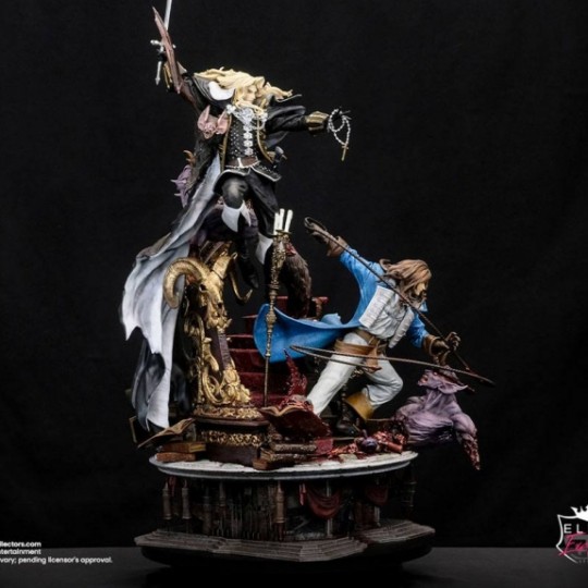 Castlevania: Symphony of the Night Elite Exclusive Statue 1/6 Alucard & Richter Belmont 91 cm