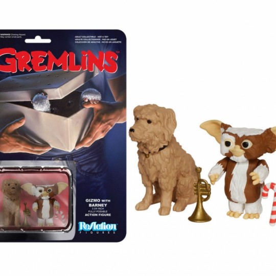 Gremlins ReAction Action Figure Gizmo & Barney