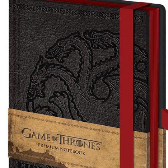 Game of Thrones Premium Notebook A5 Targaryen