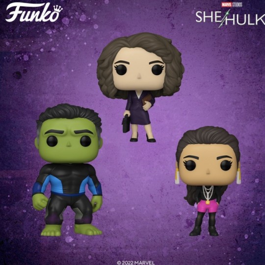 She-Hulk POP! Vinyl Figure Jennifer / Nikki / Hulk 9 cm